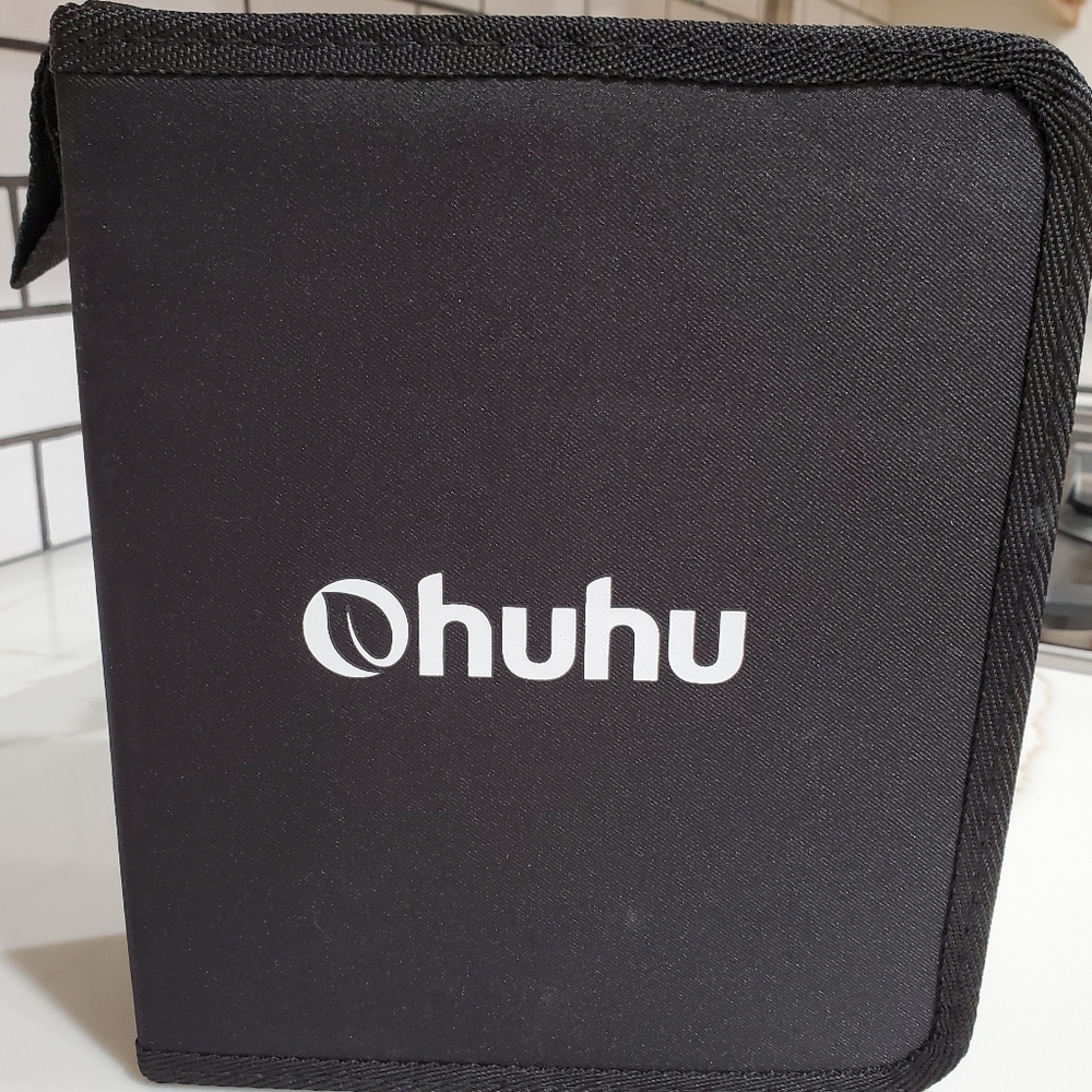 Ohuhu dual tip markers + adult coloring book